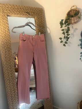 Kut from the Kloth Dusty Rose Wide Leg Jeans